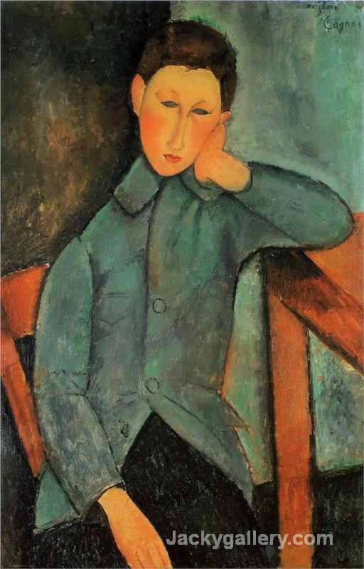 The Boy by Amedeo Modigliani paintings reproduction